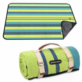 Picnic Blanket Waterproof & Sand Proof,Beach Blanket Portable with Carry Strap, XL Large Foldable Picnic Rug Machine Washable for Outdoor Camping Part