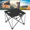 1Pc Foldable Camping Table Portable Picnic Table Lightweight Travel Desk for picnic