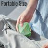 Medicine Pill Organizer Travel Cute Small Pill Box for Purse Travel Size Medication Daily Pocket Pharmacy Green Plastic