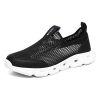 Male Slip-on Mesh Running Trainers Men Outdoor Aqua Shoes Breathable Lightweight Quick-drying Wading Water Sport Camping Sneaker