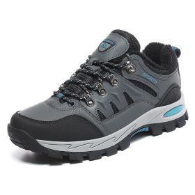 New Arrival Men Women Hiking Shoes Male Sport Outdoor Jogging Trekking Sneakers Big Size 48 Non-slip zapatos zapatillas hombre (Color: gray fur, size: 37)