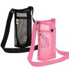 2pcs Water Bottle Holder ; With Adjustable Shoulder Strap For Outdoor Sports Gym Hiking Camping Walking