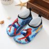 Marvel Spider-Man Boys Floor Socks Girls Frozen Elsa Children Outdoor Water Shoes Kids Diving Wading Shoes Beach Swimming Shoes