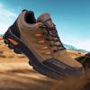 Outdoor Trekking Shoes Men Hiking Shoes Waterproof Non Slip Climbing Camping Trekking Men Sneakers