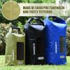 Waterproof Dry Bag 10L/20L/30L; Fishing Bag With Clear Phone Case; Roll Top Lightweight Floating Backpack Dry Sack; Keeps Gear Dry For Kayaking; Campi