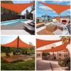 28' x 28' x 28' Triangle Sun Shade Sail for Patio Garden Backyard